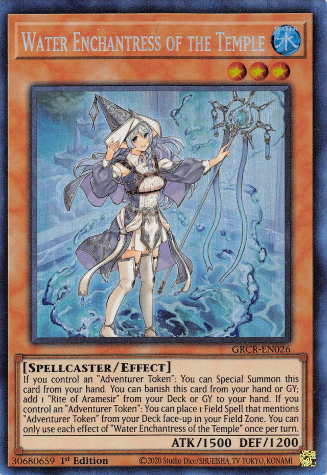 Water Enchantress of the Temple, The Grand Creators · GRCR-EN026