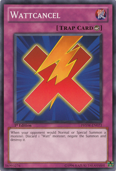 Wattcancel, Photon Shockwave Sneak Peek Participation Card · PHSW-EN073