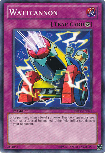 Wattcannon, Duelist Revolution Sneak Peek Participation Card · DREV-EN071