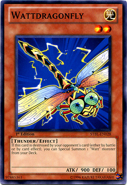 Wattdragonfly, Starstrike Blast Sneak Peek Participation Card · STBL-EN028