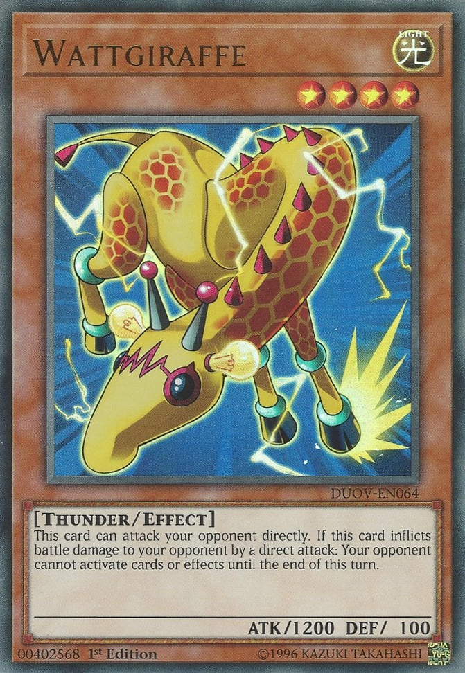 Wattgiraffe, Duel Overload · DUOV-EN064