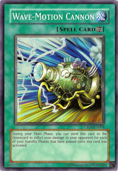Wave-Motion Cannon, Champion Pack: Game Five · CP05-EN004