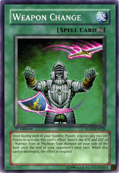 Weapon Change, Structure Deck: Machine Re-Volt · SD10-EN028