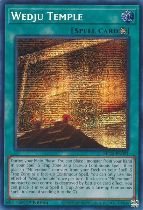 Wedju Temple, 2025 Mega-Pack Tin · MP25-EN091
