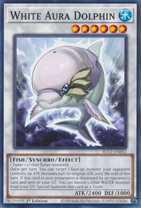 White Aura Dolphin, Battles of Legend: Chapter 1 · BLC1-EN052