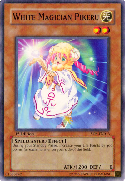 White Magician Pikeru, Structure Deck: Spellcaster's Judgment · SD6-EN013