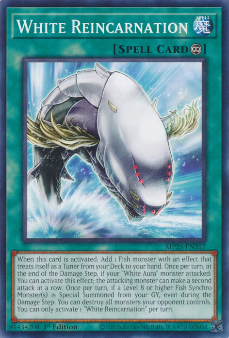 White Reincarnation, 2025 Mega-Pack Tin · MP25-EN317