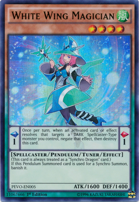 White Wing Magician, Pendulum Evolution · PEVO-EN005