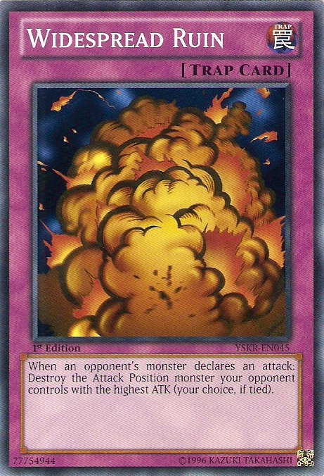 Widespread Ruin, Starter Deck: Kaiba Reloaded · YSKR-EN045