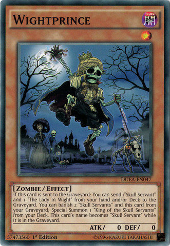 Wightprince, Duelist Alliance Sneak Peek Participation Card · DUEA-EN047