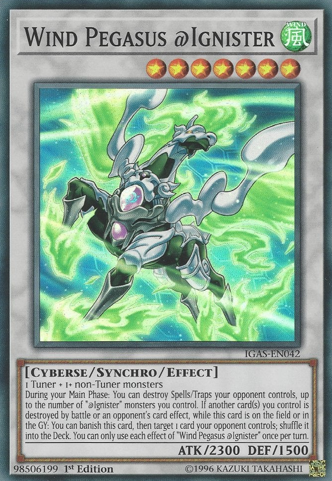 Wind Pegasus @Ignister, Ignition Assault Sneak Peek Participation Card · IGAS-EN042