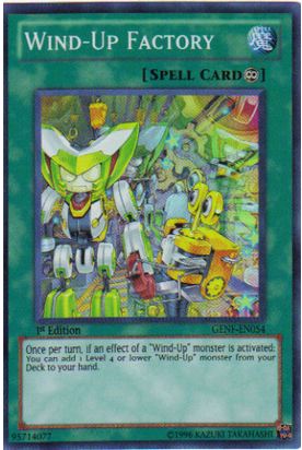Wind-Up Factory, Generation Force Sneak Peek Participation Card · GENF-EN054