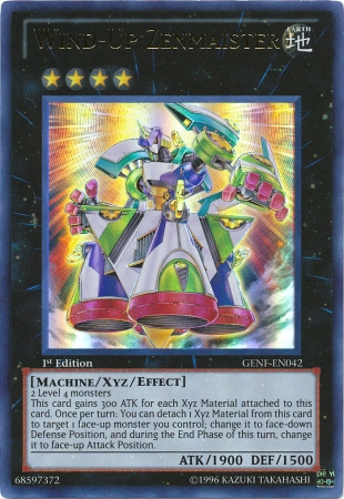 Wind-Up Zenmaister, Generation Force Sneak Peek Participation Card · GENF-EN042