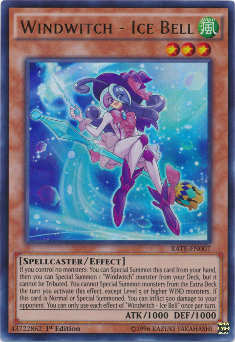 Windwitch - Ice Bell, Raging Tempest Sneak Peek Participation Card · RATE-EN007