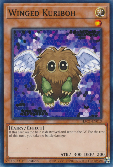 Winged Kuriboh, Hidden Arsenal: Chapter 1 · HAC1-EN013