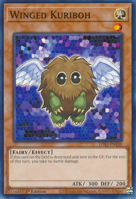 Winged Kuriboh, Legendary Duelists: Season 3 · LDS3-EN100