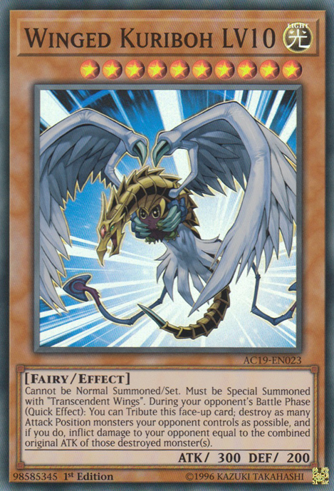 Winged Kuriboh LV10, Yu-Gi-Oh! Advent Calendar · AC19-EN023