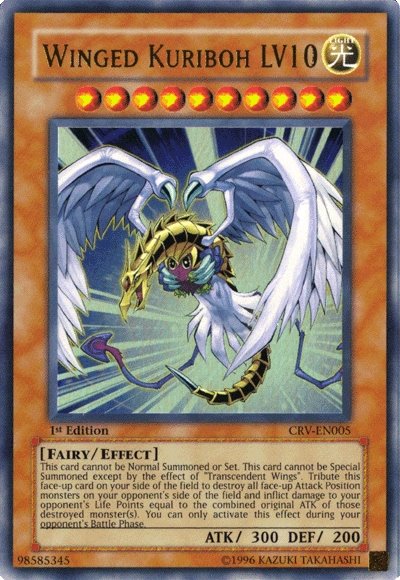 Winged Kuriboh LV10, Cybernetic Revolution · CRV-EN005