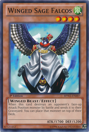 Winged Sage Falcos, War of the Giants: Round 2 · BPW2-EN007