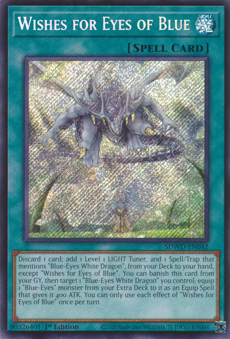 Wishes for Eyes of Blue, Structure Deck: Blue-Eyes White Destiny · SDWD-EN042