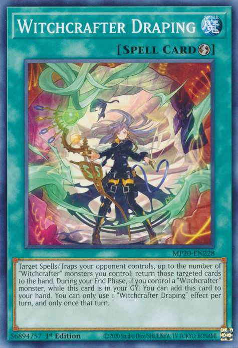 Witchcrafter Draping, 2020 Tin of Lost Memories · MP20-EN228