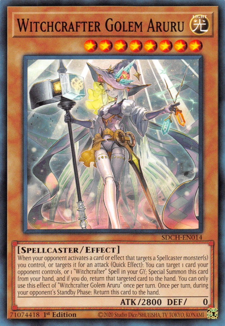 Witchcrafter Golem Aruru, Structure Deck: Spirit Charmers · SDCH-EN014