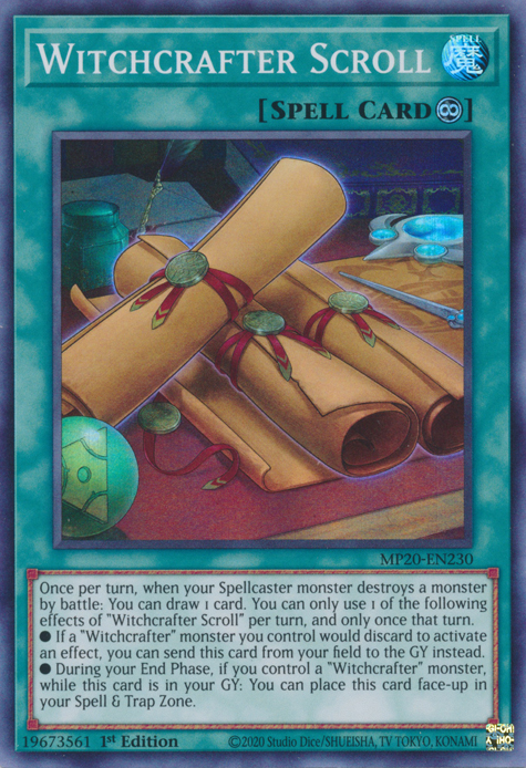 Witchcrafter Scroll, 2020 Tin of Lost Memories · MP20-EN230
