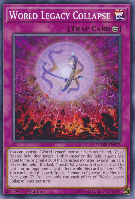 World Legacy Collapse, Dark Neostorm Sneak Peek Participation Card · DANE-EN075