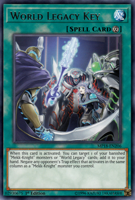 World Legacy Key, 2018 Mega-Tin Mega Pack · MP18-EN206