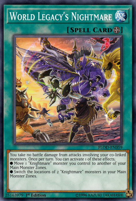 World Legacy's Nightmare, Flames of Destruction Sneak Peek Participation Card · FLOD-EN059