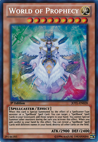 World of Prophecy, Judgment of the Light Sneak Peek Participation Card · JOTL-EN028