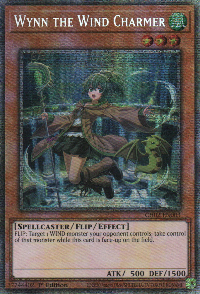 Wynn the Wind Charmer, THE CHRONICLES DECK: Spirit Charmers (All-Foil Edition) · CH02-EN003