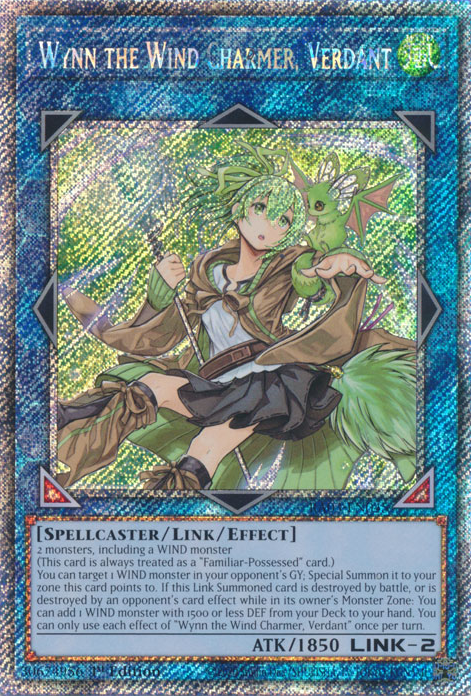 Wynn the Wind Charmer, Verdant, Quarter Century Bonanza · RA03-EN045