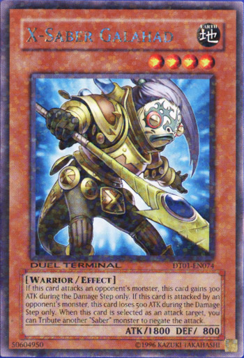 X-Saber Galahad, Duel Terminal 1 · DT01-EN074