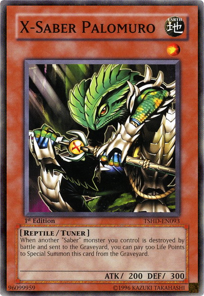 X-Saber Palomuro, The Shining Darkness Sneak Peek Participation Card · TSHD-EN093