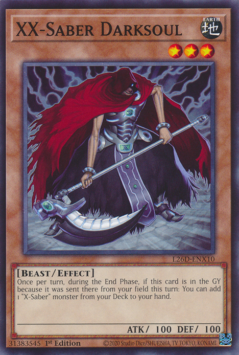 XX-Saber Darksoul, Legendary Modern Decks 2026 · L26D-ENX10