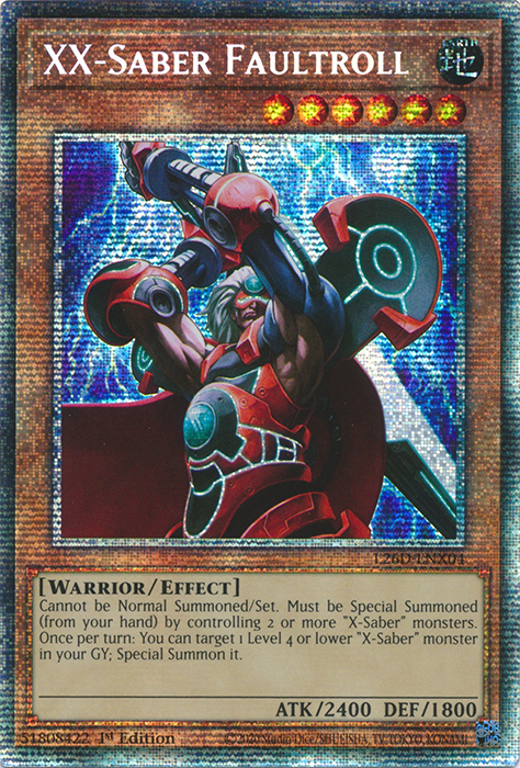 XX-Saber Faultroll, Legendary Modern Decks 2026 · L26D-ENX04