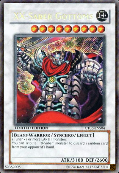 XX-Saber Gottoms, Collectible Tins 2009 Wave 1 · CT06-ENS04