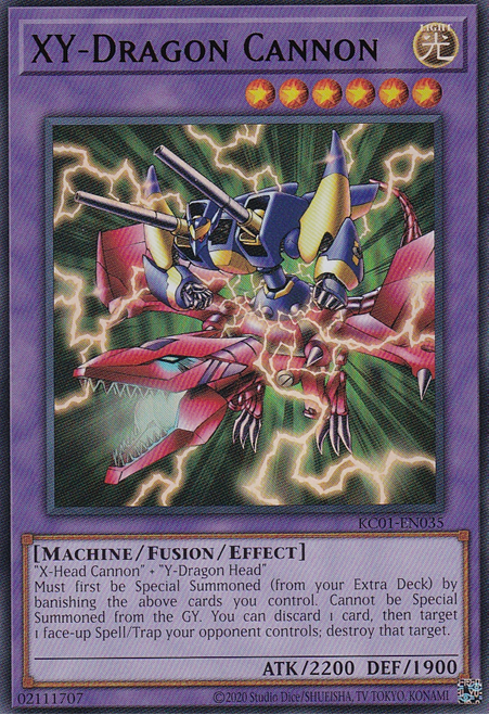 XY-Dragon Cannon, 25th Anniversary Ultimate Kaiba Set · KC01-EN035