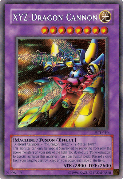XYZ-Dragon Cannon, Booster Pack Collectors Tins 2002 · BPT-010