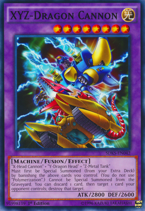 XYZ-Dragon Cannon, Structure Deck: Seto Kaiba · SDKS-EN042