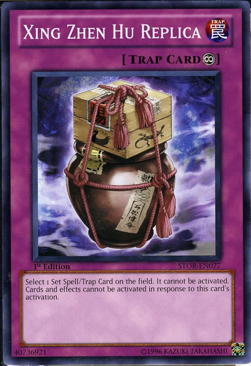 Xing Zhen Hu Replica, Storm of Ragnarok Sneak Peek Participation Card · STOR-EN077
