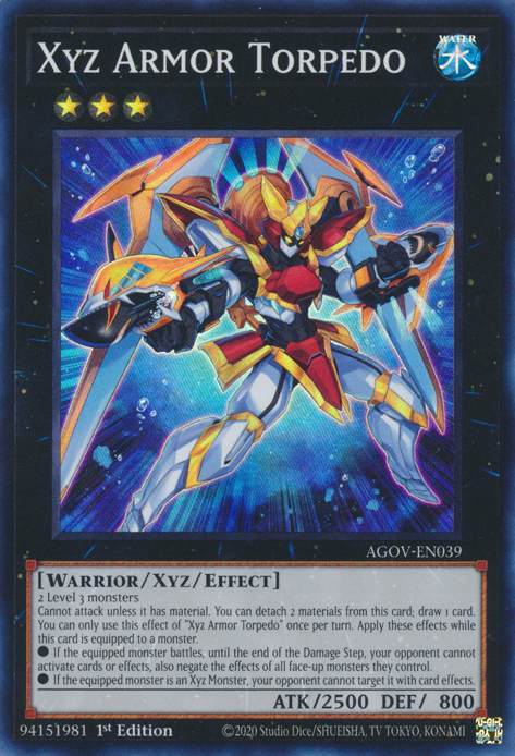 Xyz Armor Torpedo, Age of Overlord · AGOV-EN039