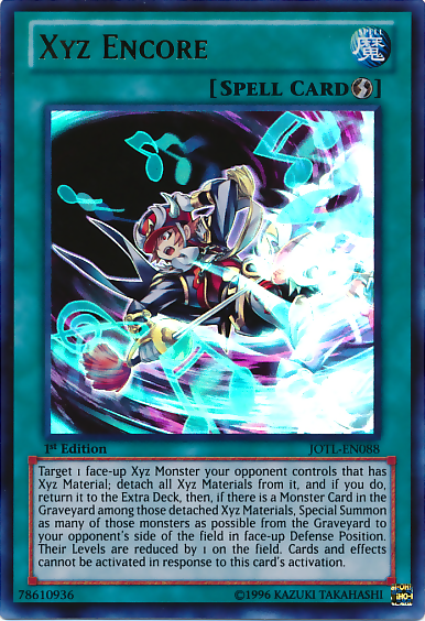 Xyz Encore, Judgment of the Light Sneak Peek Participation Card · JOTL-EN088