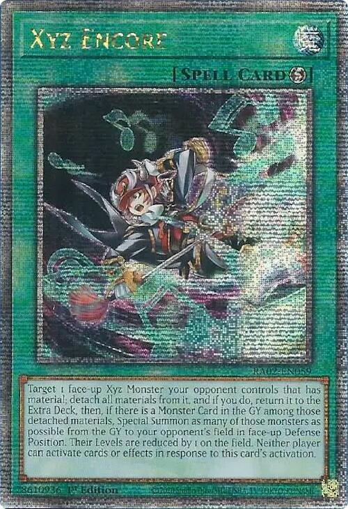 Xyz Encore, 25th Anniversary Rarity Collection II · RA02-EN059