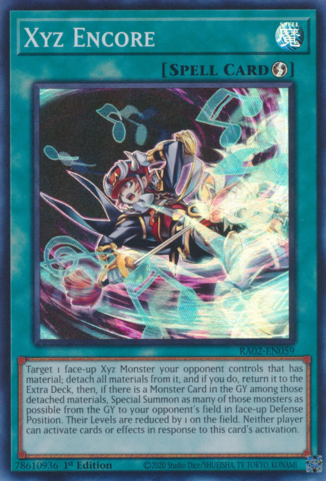 Xyz Encore, 25th Anniversary Rarity Collection II · RA02-EN059