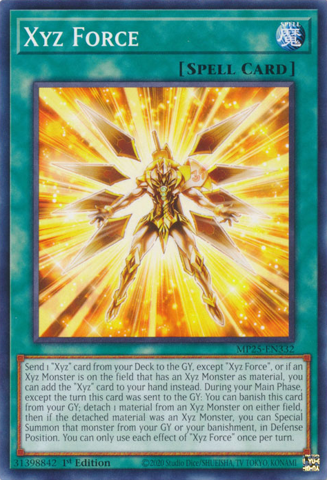 Xyz Force, 2025 Mega-Pack Tin · MP25-EN332