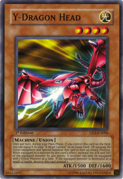 Y-Dragon Head, Duelist Pack: Chazz Princeton · DP2-EN006