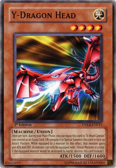 Y-Dragon Head, Duelist Pack: Kaiba · DPKB-EN011
