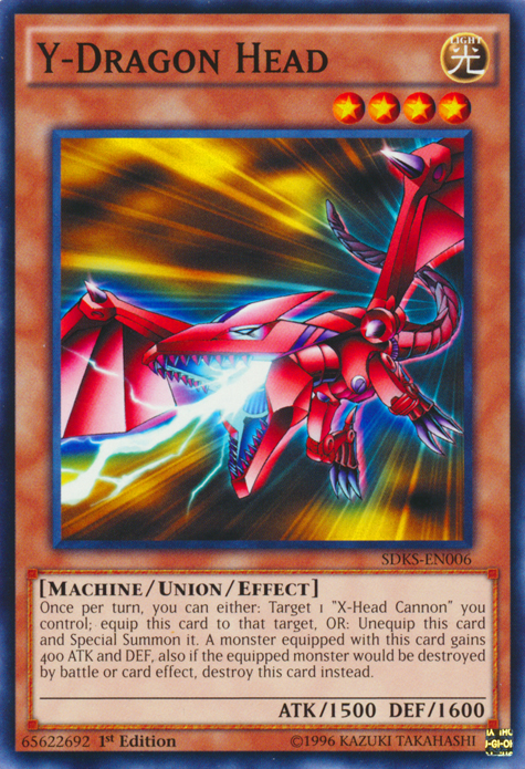Y-Dragon Head, Structure Deck: Seto Kaiba · SDKS-EN006